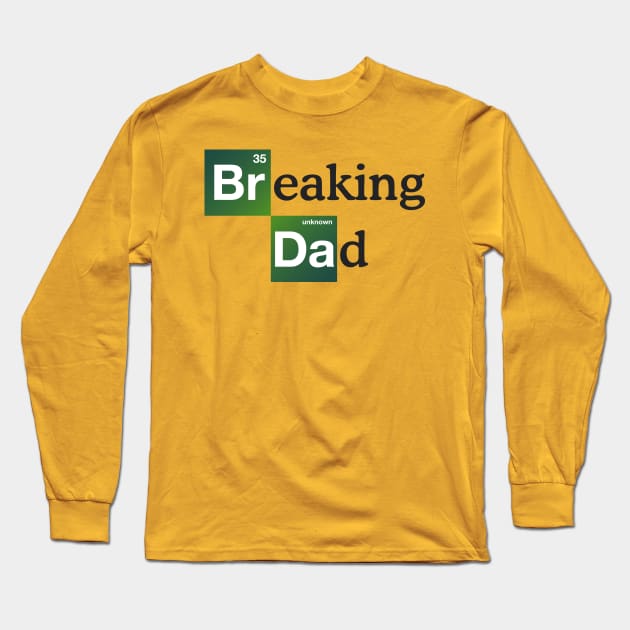 Chemist Dad | Breaking Bad Long Sleeve T-Shirt by POD Anytime